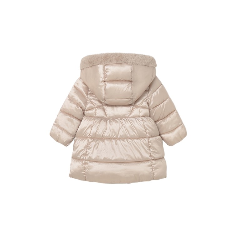 MAYORAL Giubbotto beige lungo neonata