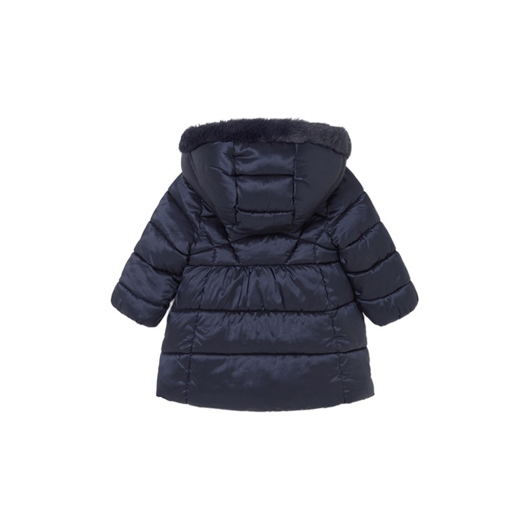 MAYORAL Giubbotto blu navy lungo neonata