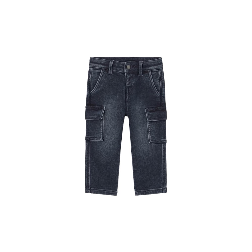 MAYORAL Jeans cargo scuri...