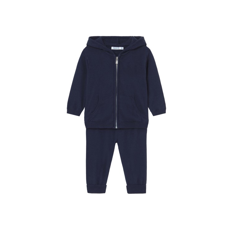 MAYORAL Completo tuta navy neonati
