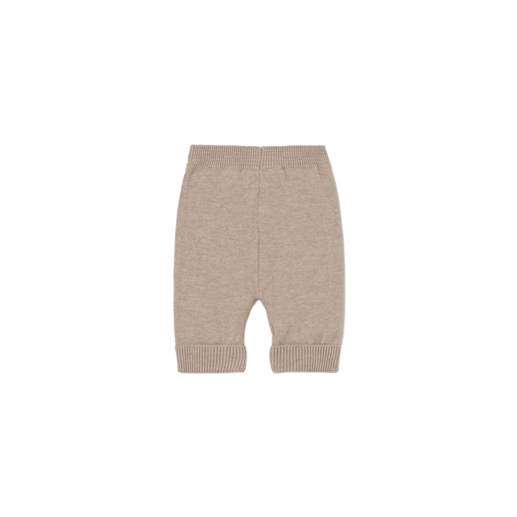 MAYORAL NEWBORN Completo 3 pezzi beige tricot neonato