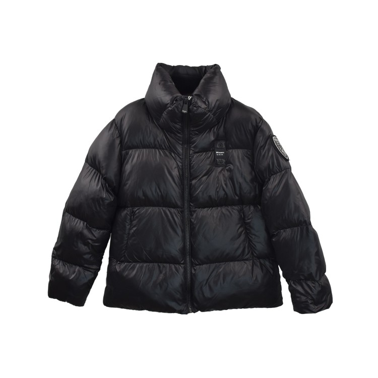 BLAUER Giubbotto Pingree nero trapuntato bambina