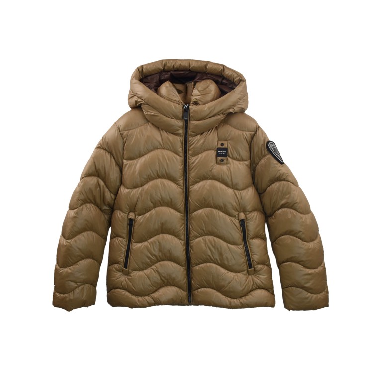 BLAUER Giubbotto Larose caramello trapuntato bambina