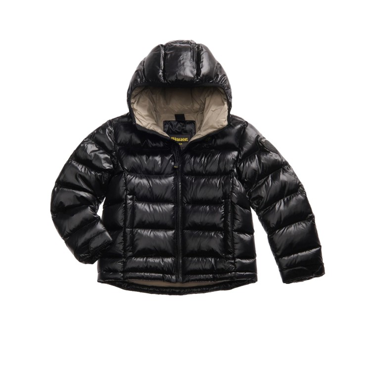 BLAUER Giubbotto Ansel nero trapuntato bambini