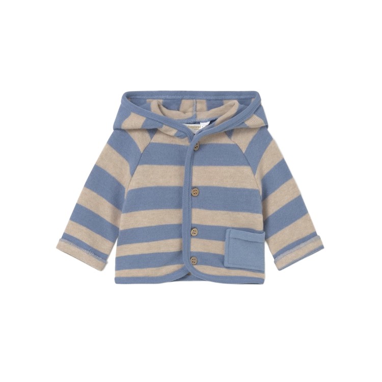 MAYORAL NEWBORN Completo 3 pezzi azzurro neonato