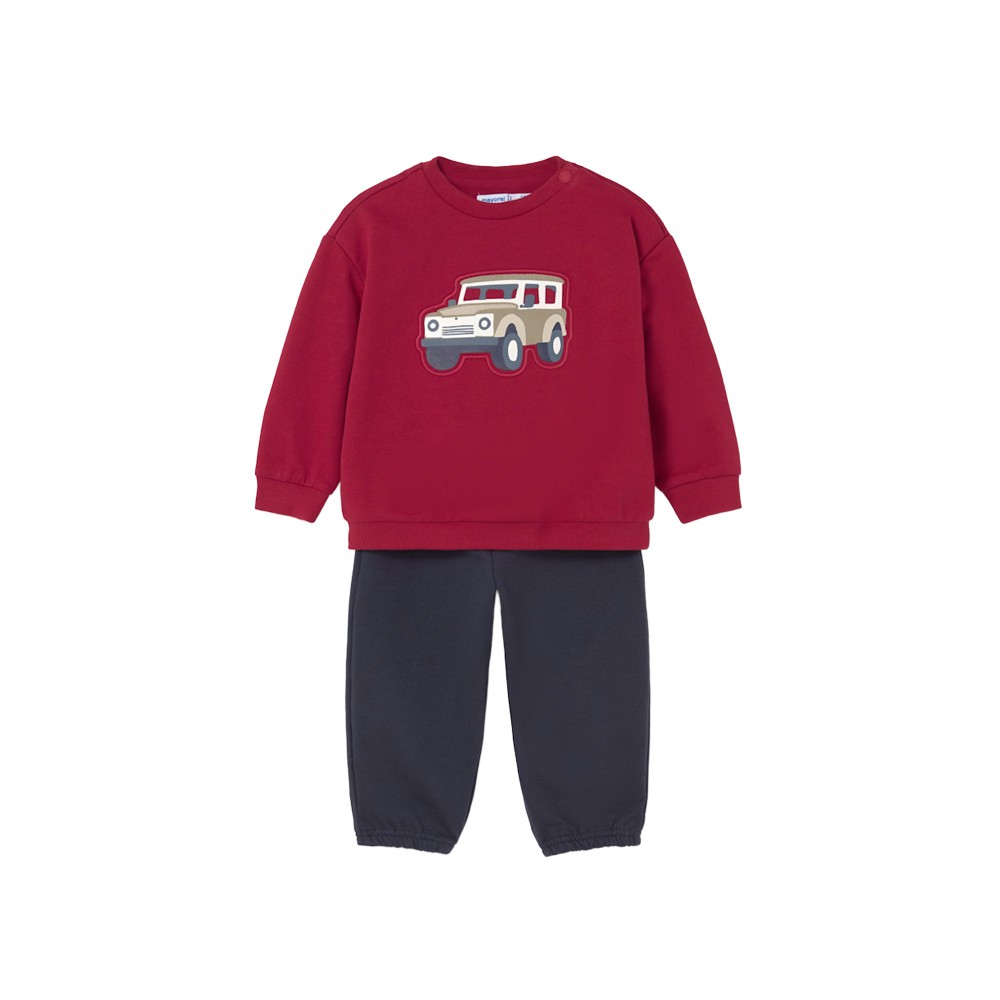 MAYORAL Tuta rossa e blu...