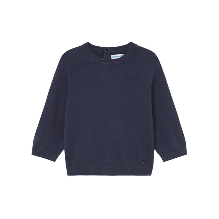 MAYORAL Maglione blu navy basico neonato