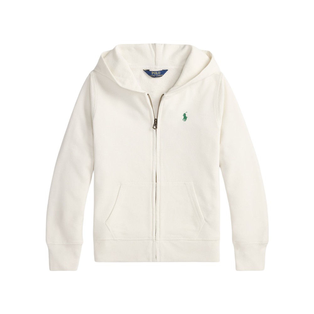 RALPH LAUREN Felpa bianca...