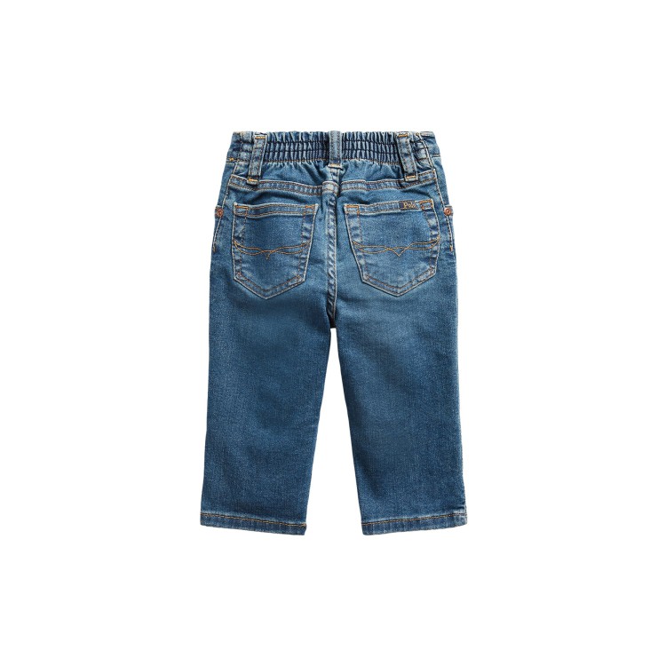 RALPH LAUREN Jeans slim fit elasticizzati neonati