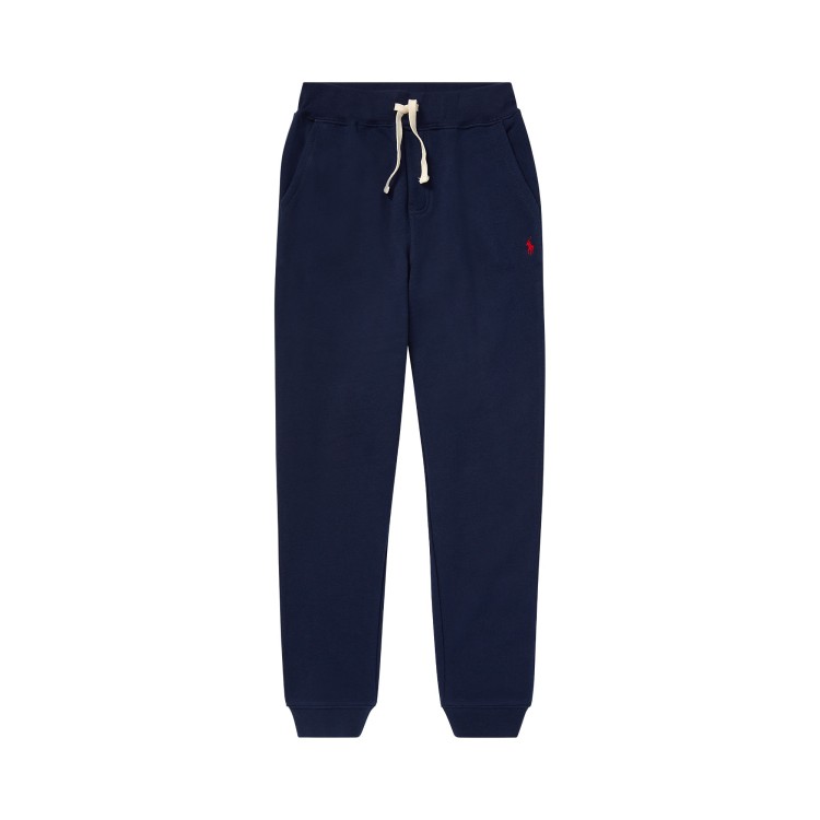 RALPH LAUREN Joggers navy con logo bambino