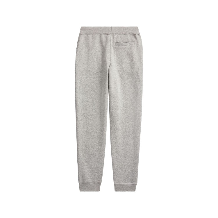 RALPH LAUREN Joggers grigi con logo bambino