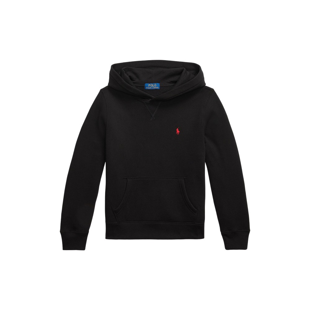 RALPH LAUREN Felpa nera con...