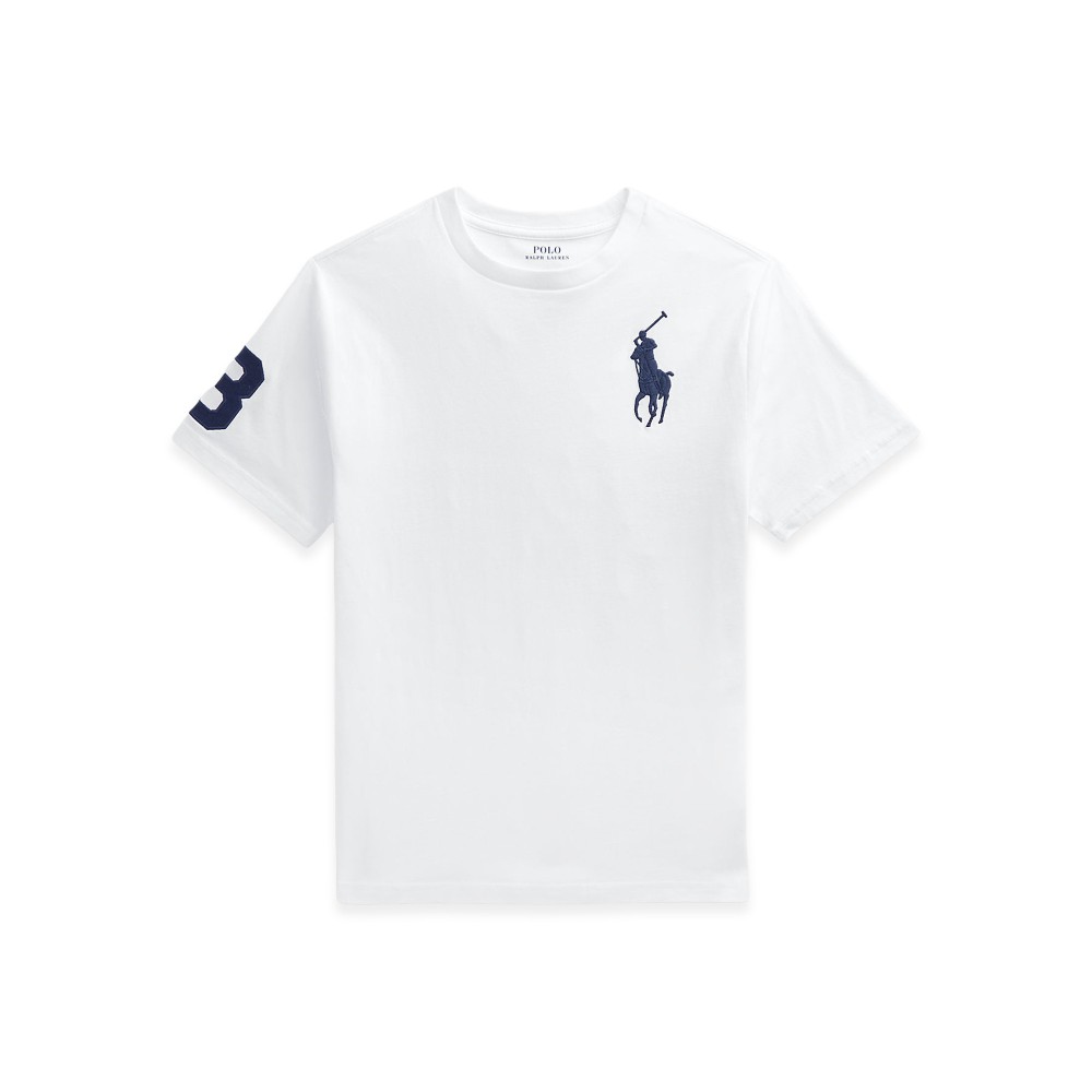 RALPH LAUREN T-shirt bianca...