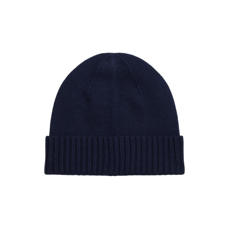 RALPH LAUREN Cappello navy in lana bambini