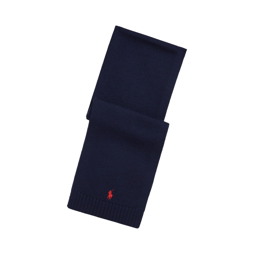 RALPH LAUREN Sciarpa navy...
