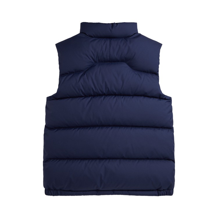RALPH LAUREN Gilet imbottito blu navy bambini