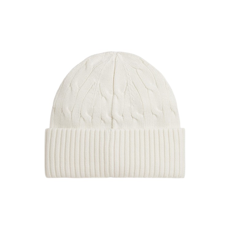 RALPH LAUREN Cappello bianco in cotone bambini