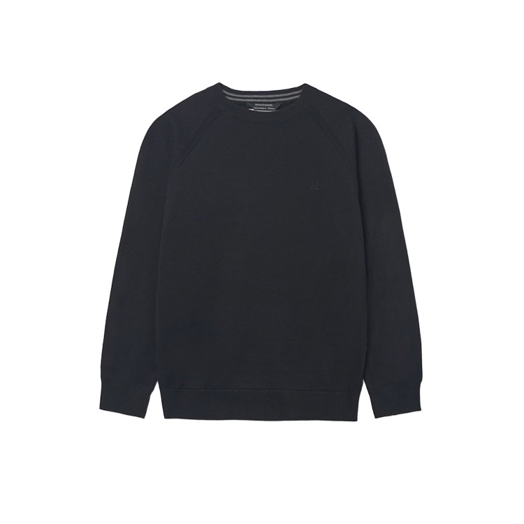 MAYORAL Maglione nero in cotone bambino