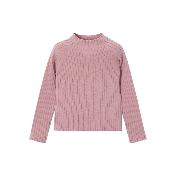 MAYORAL Maglia dolcevita rosa bambina
