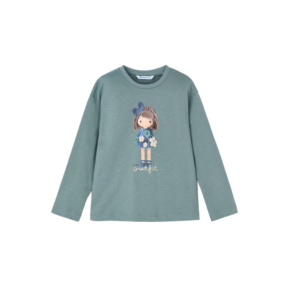 MAYORAL T-shirt salvia a...