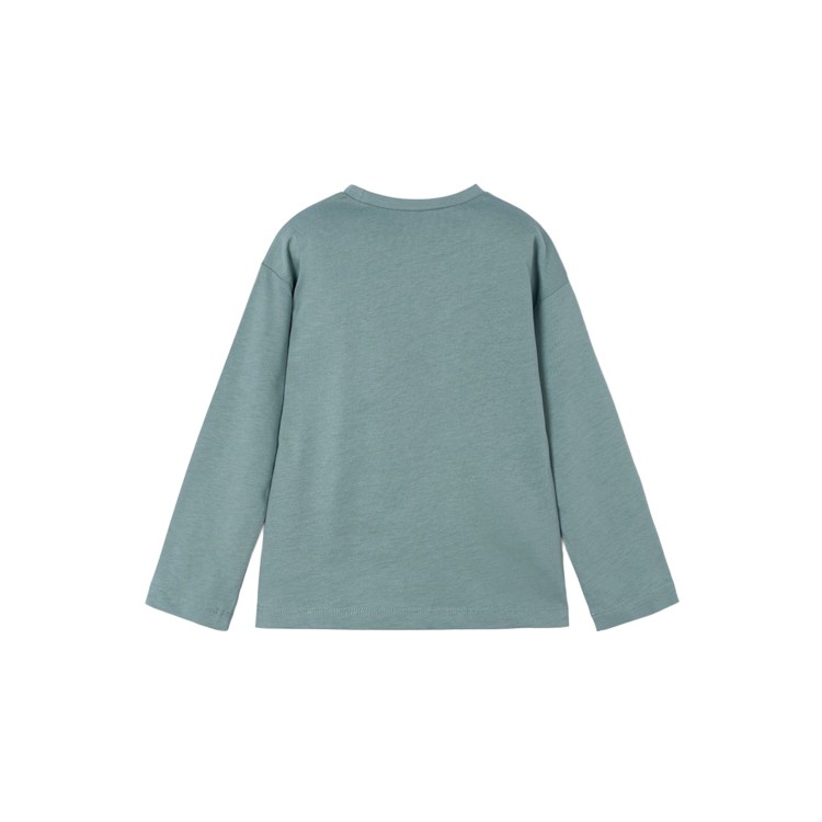 MAYORAL T-shirt salvia a maniche lunghe bambina