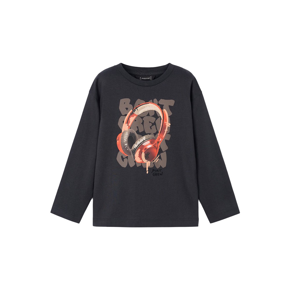 MAYORAL T-shirt antracite a...