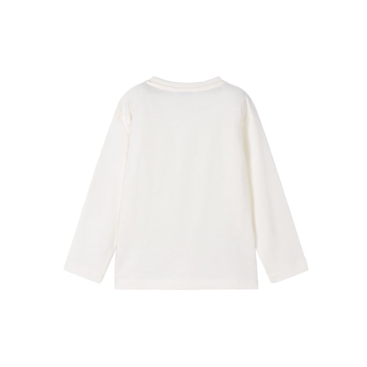 MAYORAL T-shirt panna a maniche lunghe lenticolare bambino