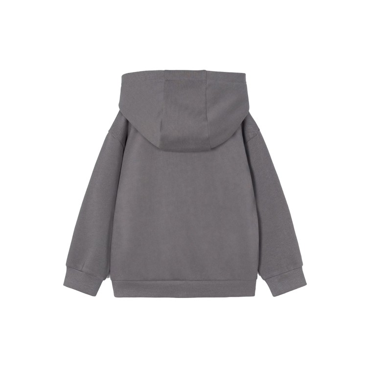 MAYORAL Felpa grigia con cappuccio bambino