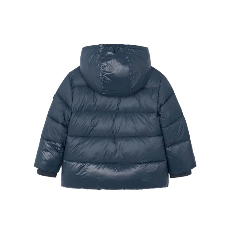 MAYORAL Giaccone azzurro lucido bambino