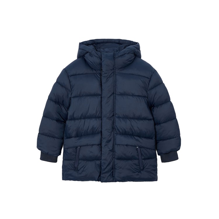 MAYORAL Giaccone blu navy lungo bambino