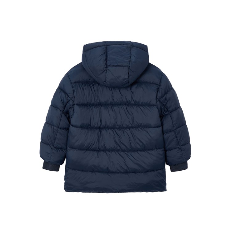 MAYORAL Giaccone blu navy lungo bambino