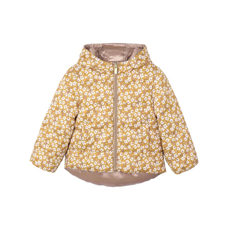 MAYORAL Giubbotto tortora reversibile bambina