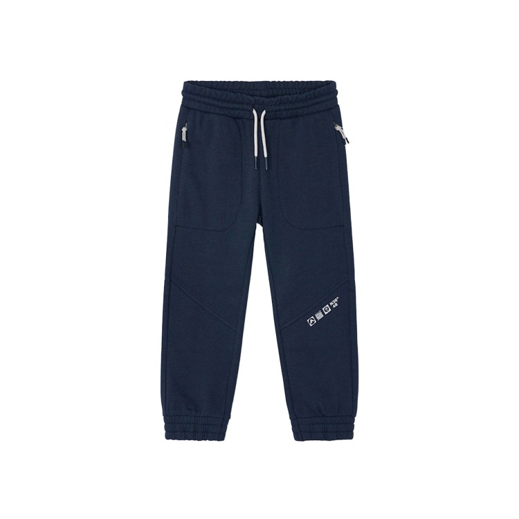 MAYORAL Pantaloni blu navy sportivi bambino