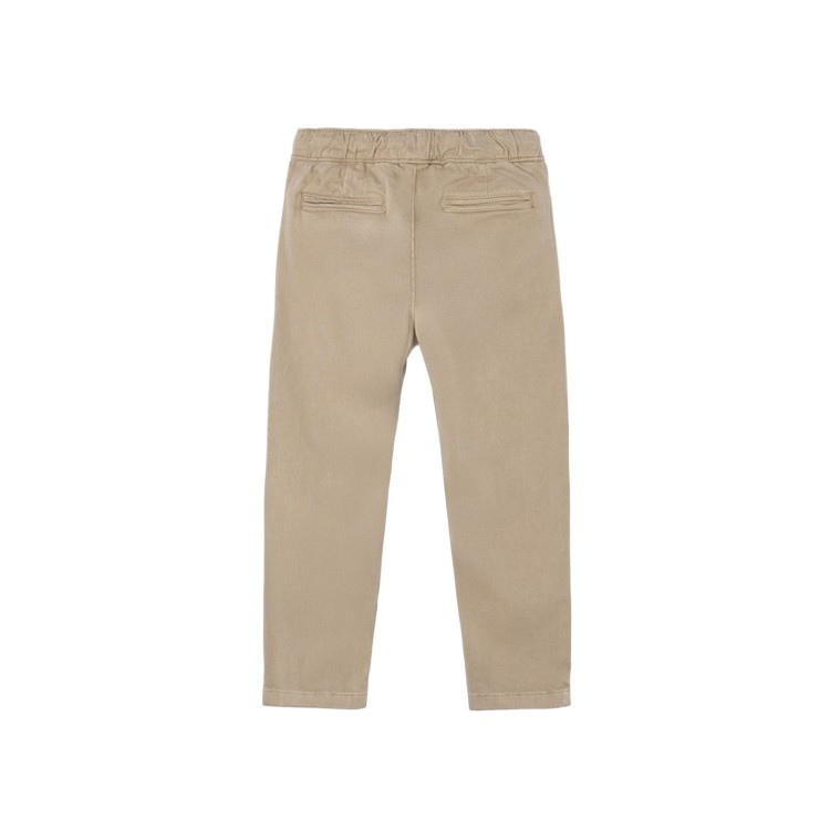 MAYORAL Pantaloni beige chino jogger bambino