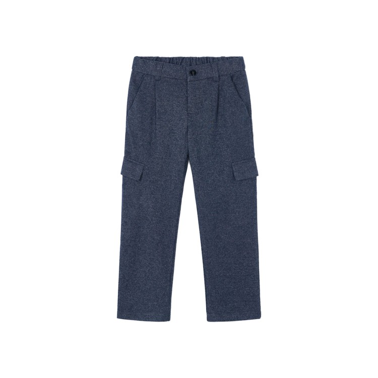 MAYORAL Pantaloni blu cargo eleganti bambino