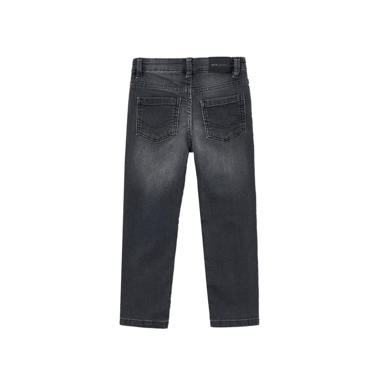 MAYORAL Jeans slim fit in demin nero bambino