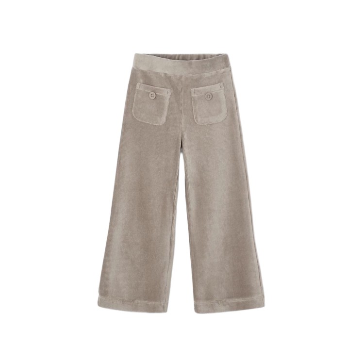 MAYORAL Pantalone grigio punto panno bambina