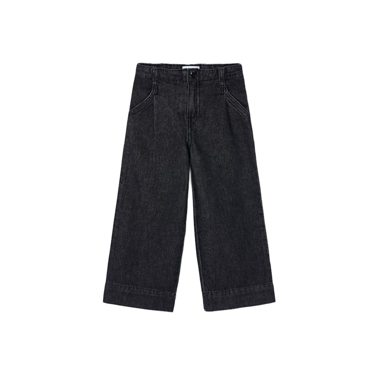 MAYORAL Jeans neri a campana bambina