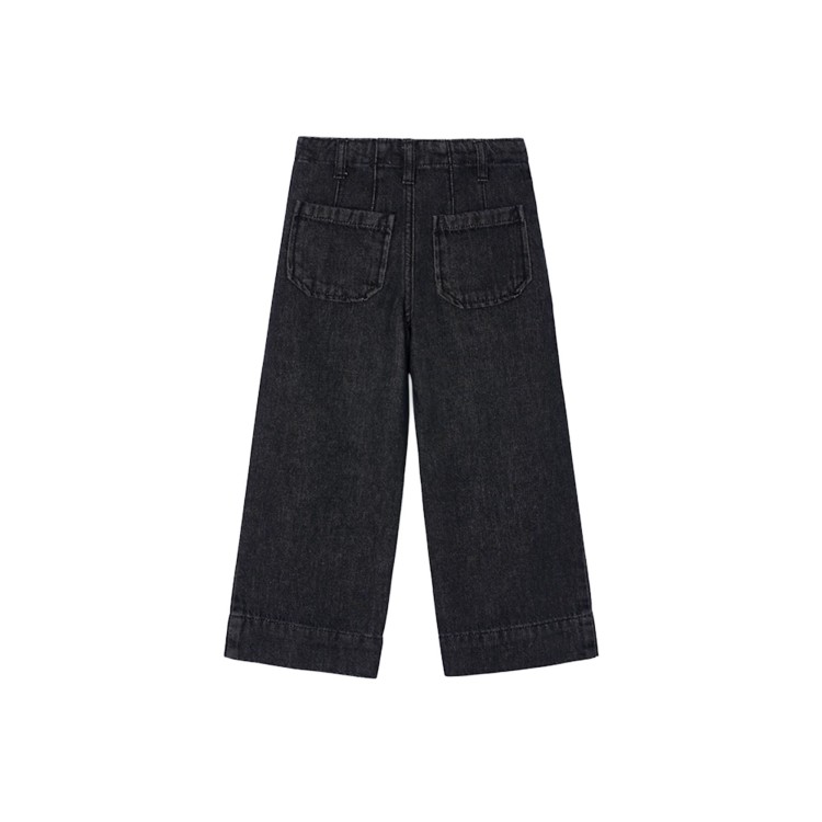 MAYORAL Jeans neri a campana bambina