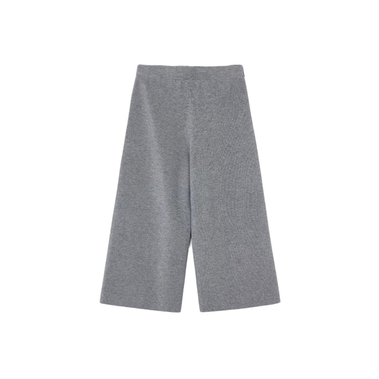MAYORAL Pantalone culotte grigio tricot bambina