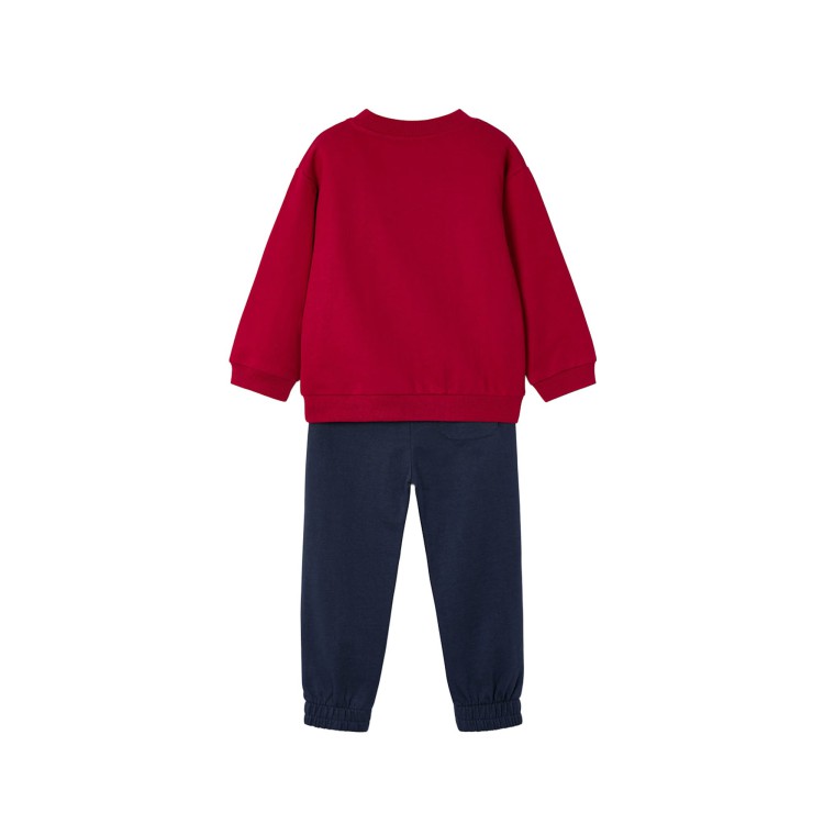 MAYORAL Completo 2 pezzi rosso e blu bambino