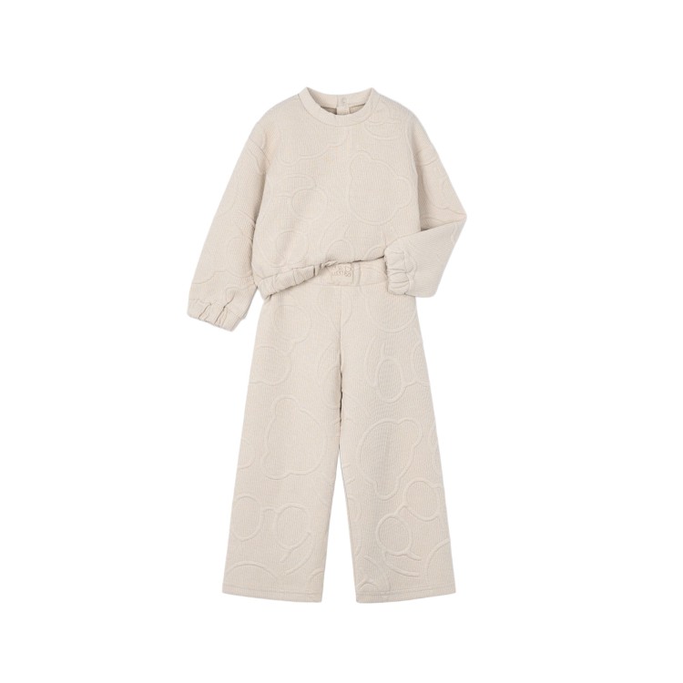MAYORAL Tuta sabbia imbottita orsetti bambina