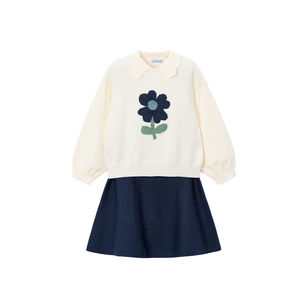 MAYORAL Completo tricot blu...