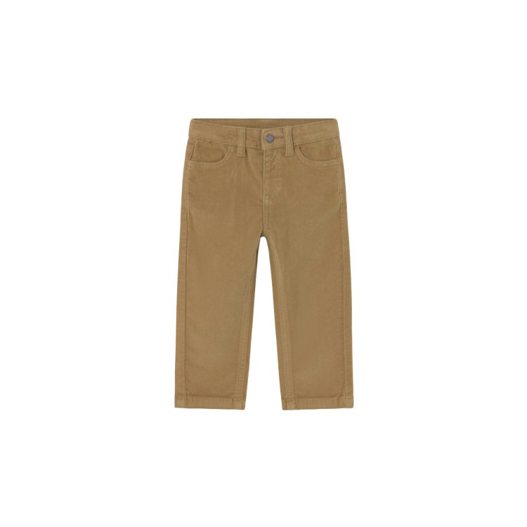 MAYORAL Pantaloni marroni taglio dritto neonato