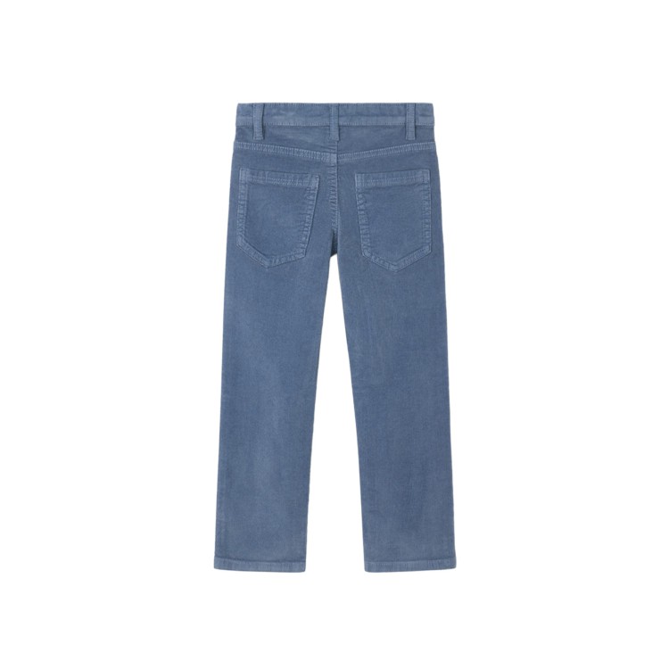 MAYORAL Pantaloni azzurri in velluto a costine bambino