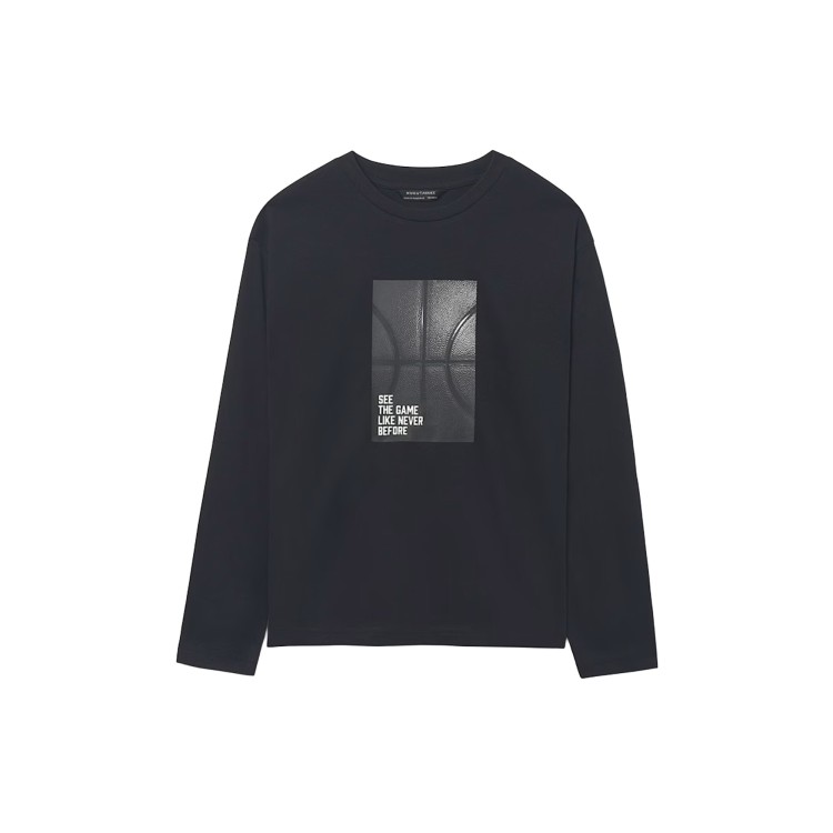 MAYORAL Set di 2 t-shirt a manica lunga beige e nero bambino