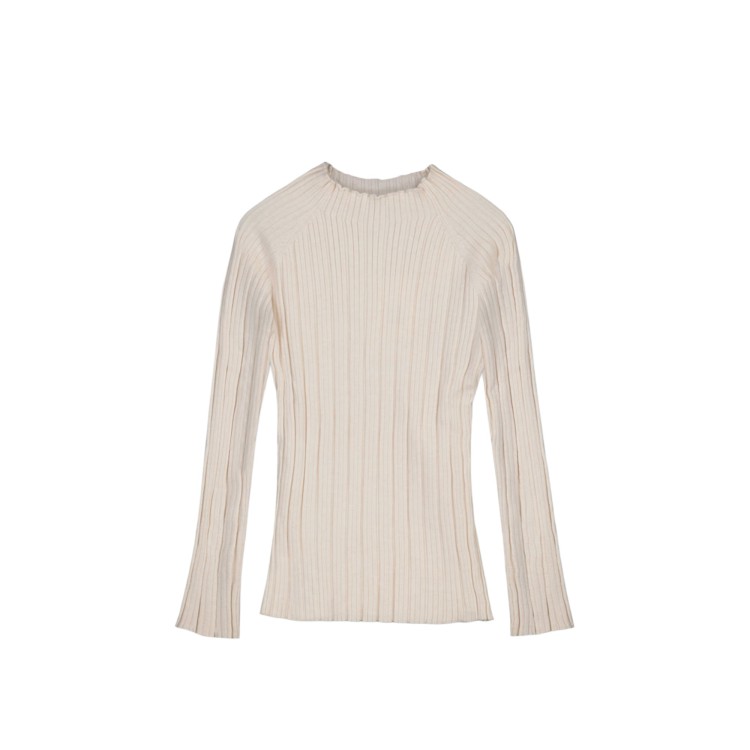 MAYORAL Lupetto sabbia a coste bambina