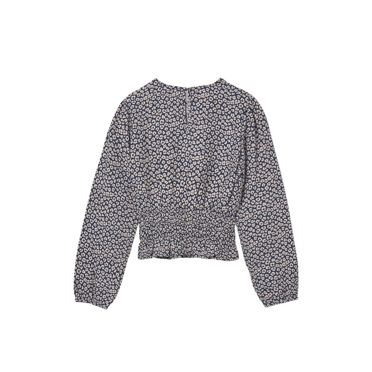 MAYORAL Blusa petrolio elasticizzata bambina