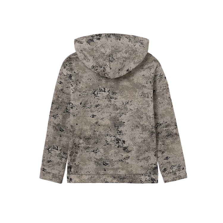 MAYORAL Felpa beige stampata con ricamo bambino