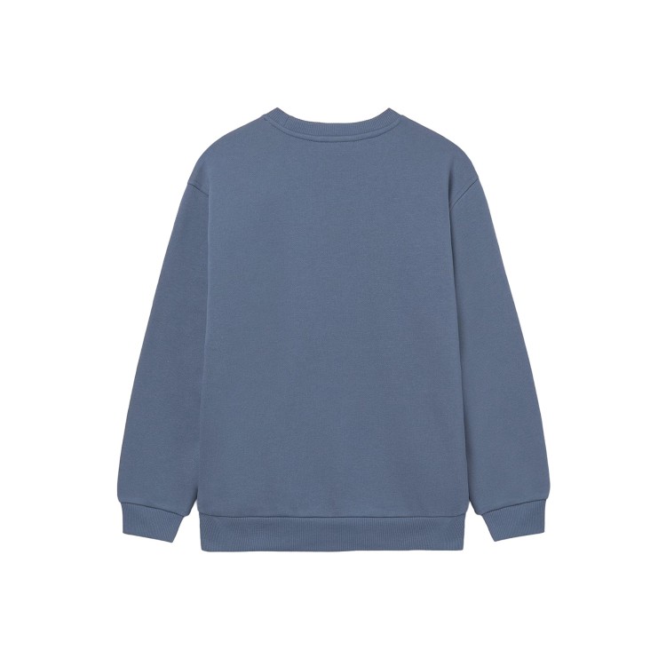 MAYORAL Felpa azzurra girocollo goffrata bambino